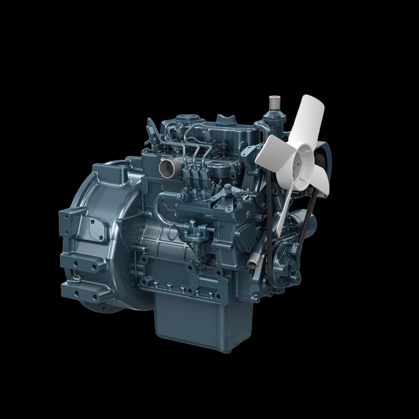 Дизельный двигатель Kubota D722