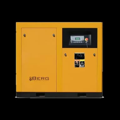 Винтовой компрессор BERG ВК-75, 16 бар, с преобразователем (16 бар, IP 55, С преобразователем) — фото 1