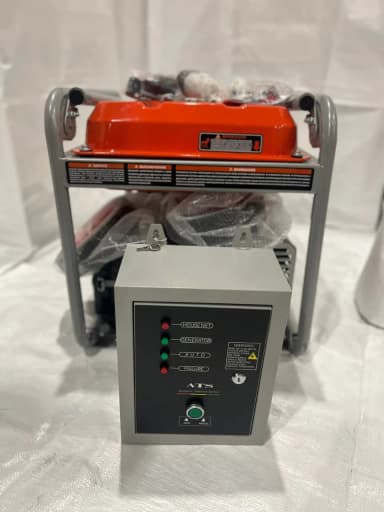 Генератор бензиновый 5,0 кВт 220В с АВР, электростартером и колесами TOR KM6500HA — фото 8